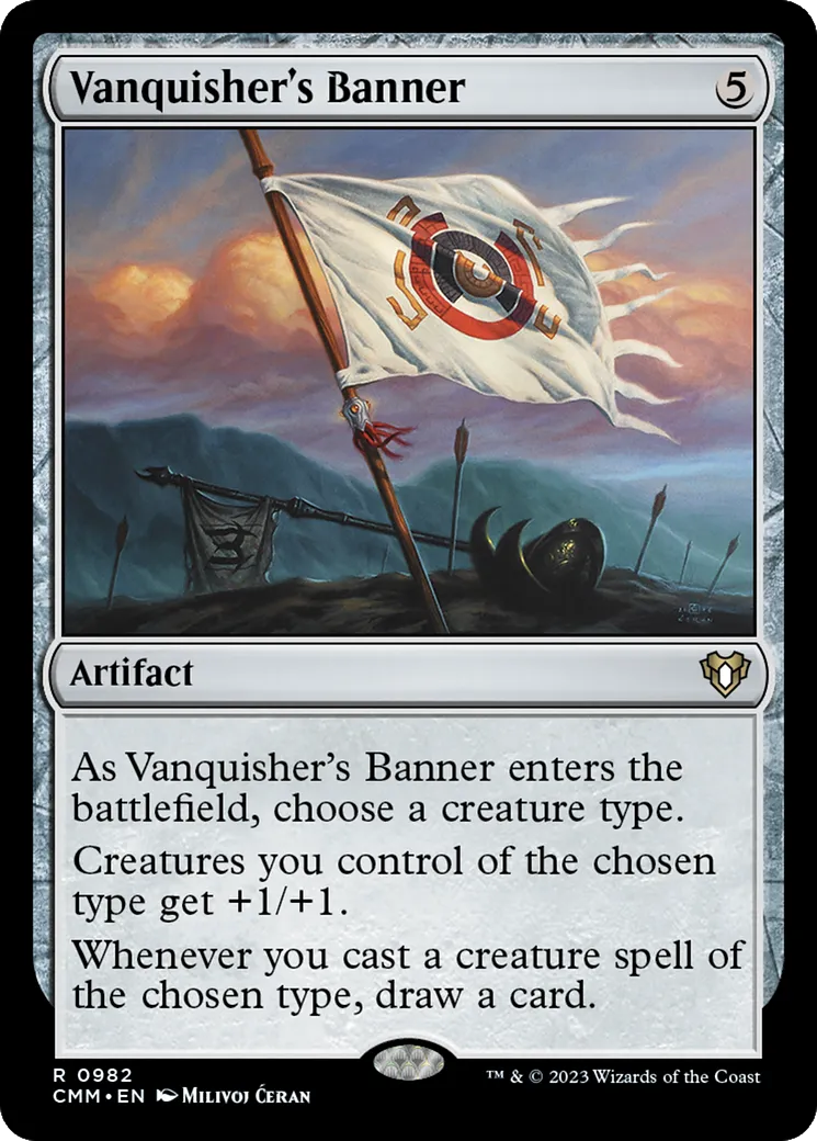Bannière du vainqueur — Commander Masters — Magic: The Gathering