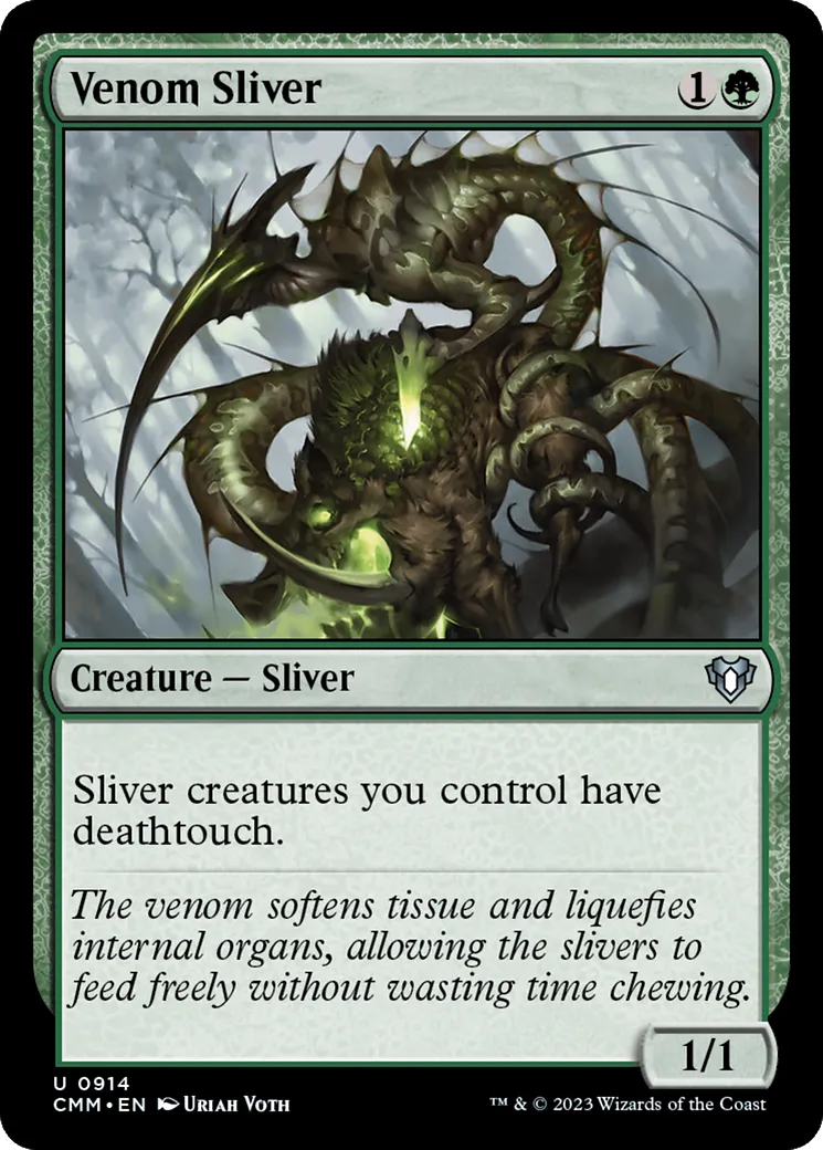 Slivoïde venimeux — Commander Masters — Magic: The Gathering