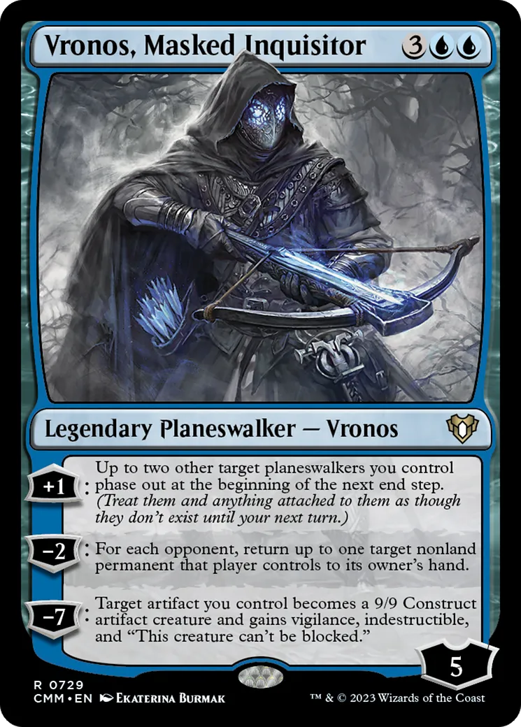 Vronos, inquisiteur masqué — Commander Masters — Magic: The Gathering