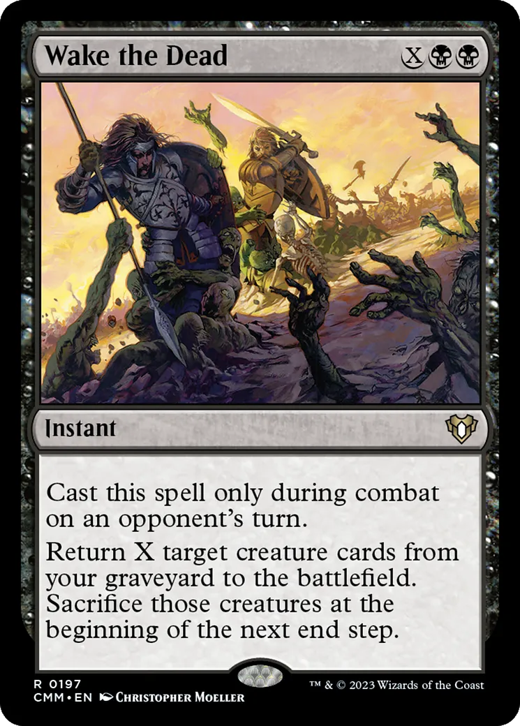 Éveil des morts — Commander Masters — Magic: The Gathering