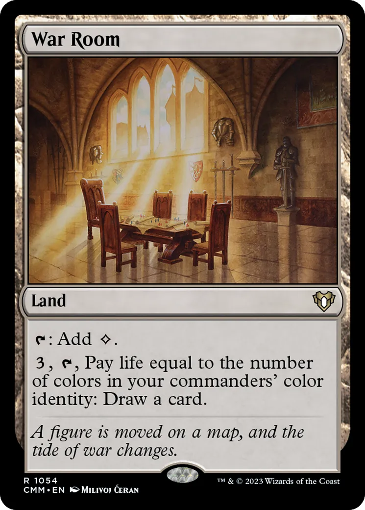 Salle de guerre — Commander Masters — Magic: The Gathering