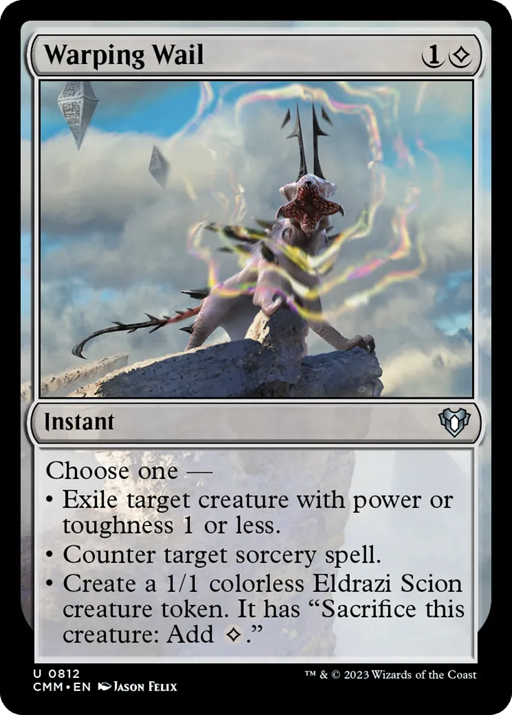 Gémissement distordant — Commander Masters — Magic: The Gathering