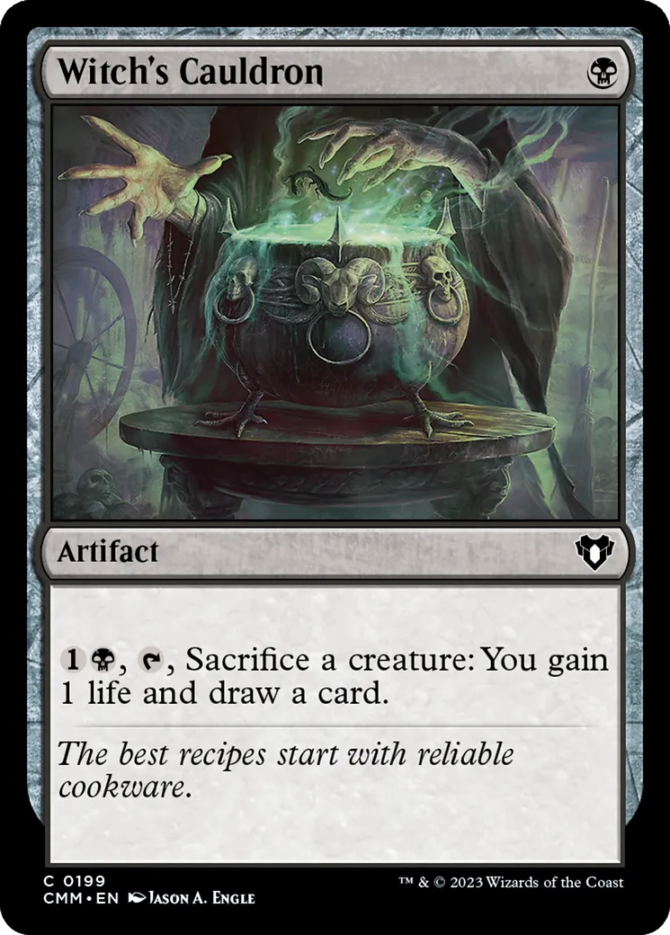 Witch's Cauldron — Commander Masters — Magic: The Gathering