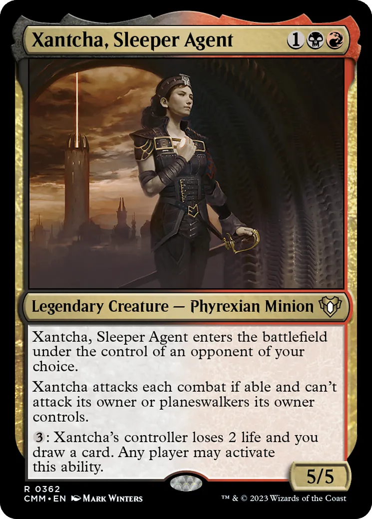 Xantcha, agent en sommeil — Commander Masters — Magic: The Gathering