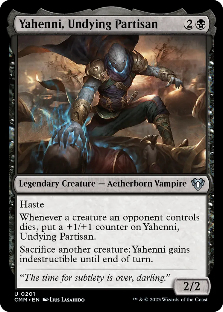 Yahenni, partisan immortel — Commander Masters — Magic: The Gathering