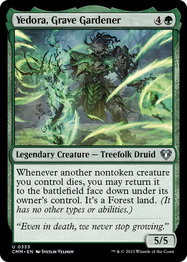 Yedora, Grave Gardener — Commander Masters — Magic: The Gathering