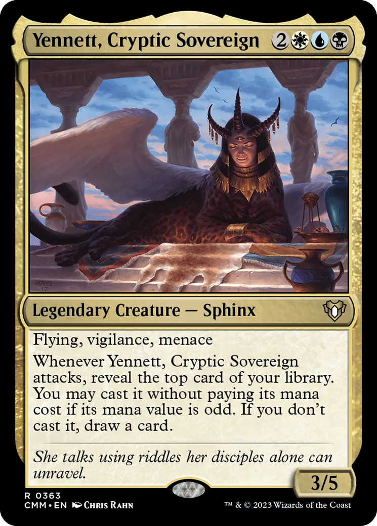 Yennett, Cryptic Sovereign — Commander Masters — Magic: The Gathering