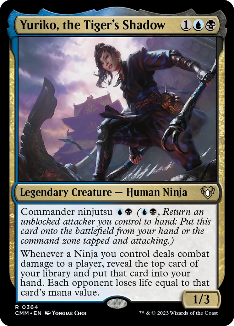 Yuriko, l'ombre du tigre — Commander Masters — Magic: The Gathering