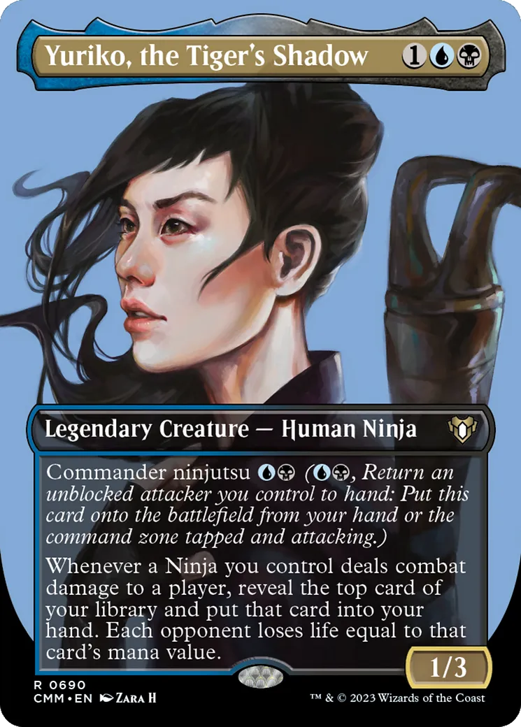 Yuriko, the Tiger's Shadow — Commander Masters — Magic: The Gathering