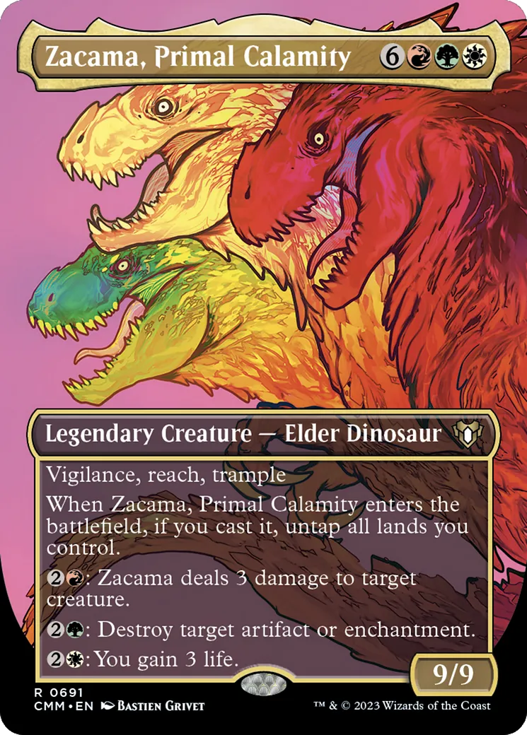 Zacama, Primal Calamity — Commander Masters — Magic: The Gathering