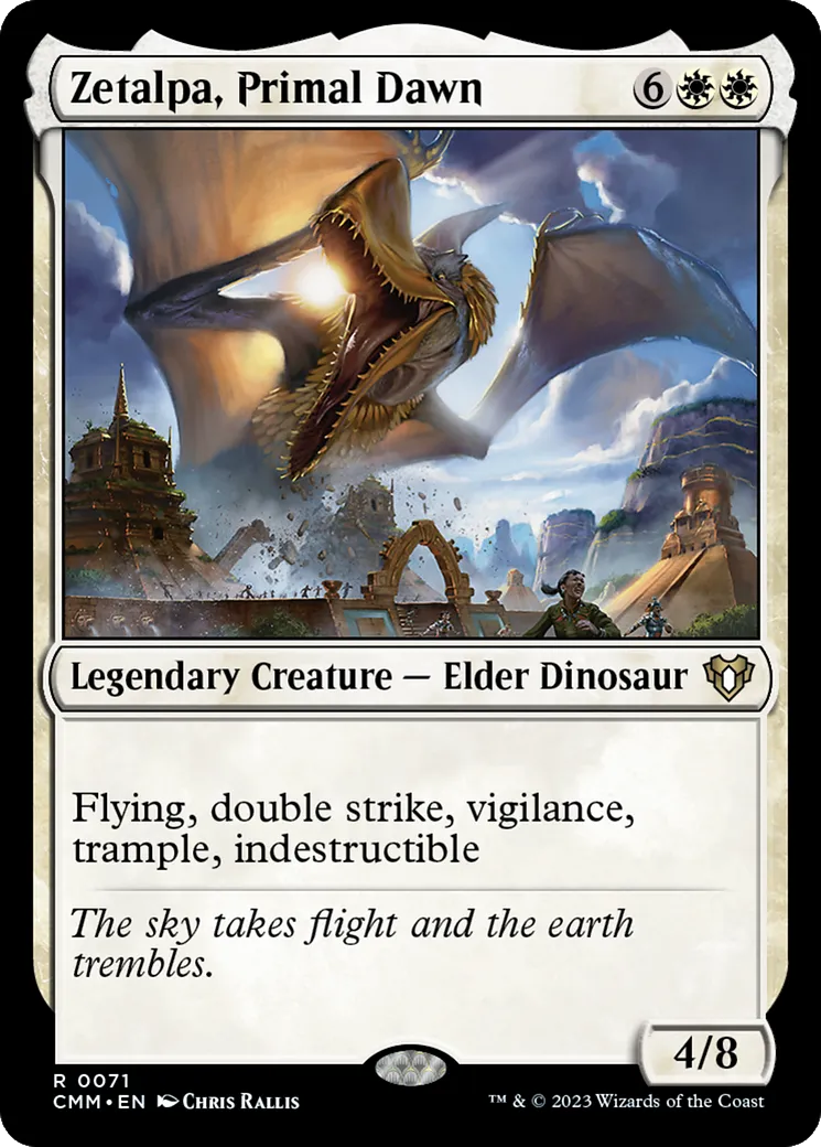 Zetalpa, Aube primordiale — Commander Masters — Magic: The Gathering