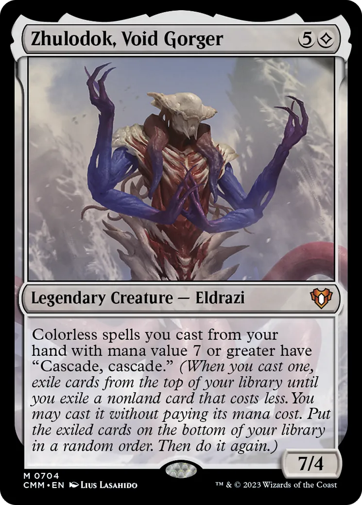 Zhulodok, avaleur du Vide — Commander Masters — Magic: The Gathering