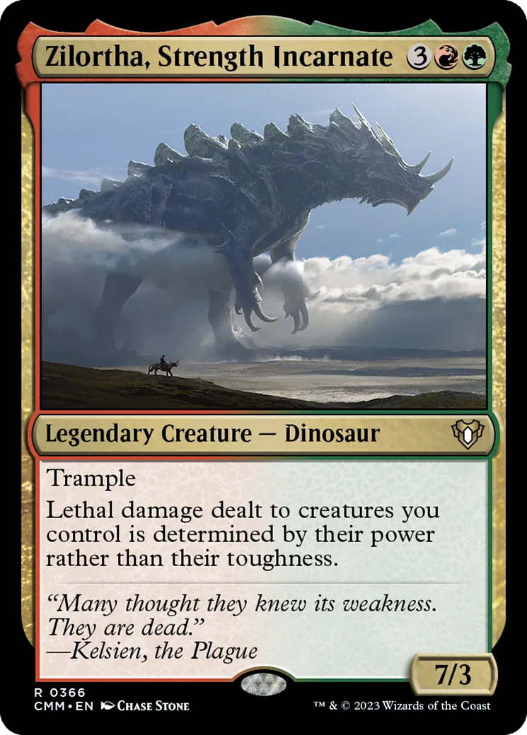 Zilortha, Strength Incarnate — Commander Masters — Magic: The Gathering