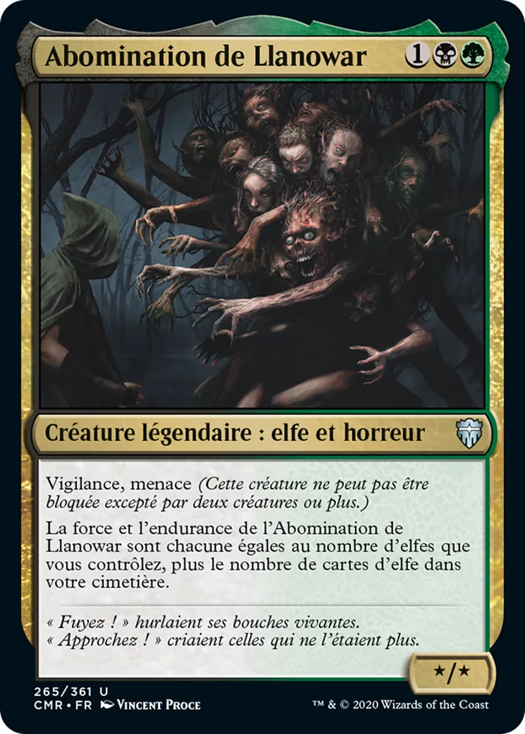 Abomination de Llanowar from Commander Legends - Magic: The Gathering