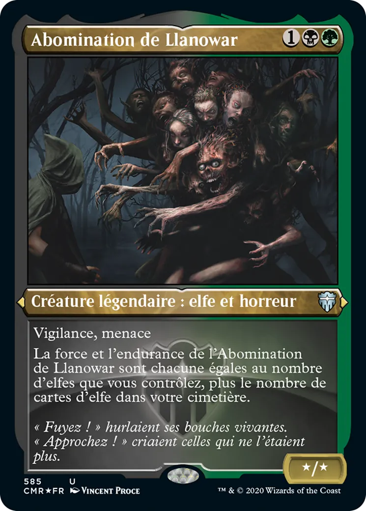 Abomination de Llanowar — Commander Legends — Magic: The Gathering