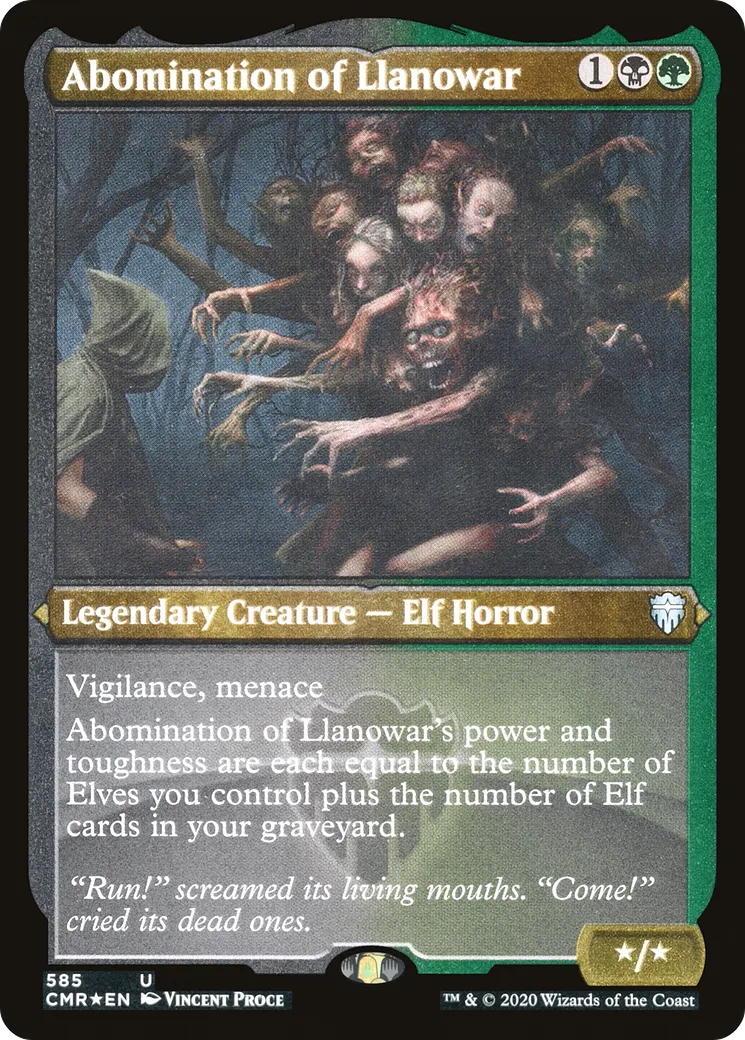 Abomination of Llanowar — Commander Legends — Magic: The Gathering