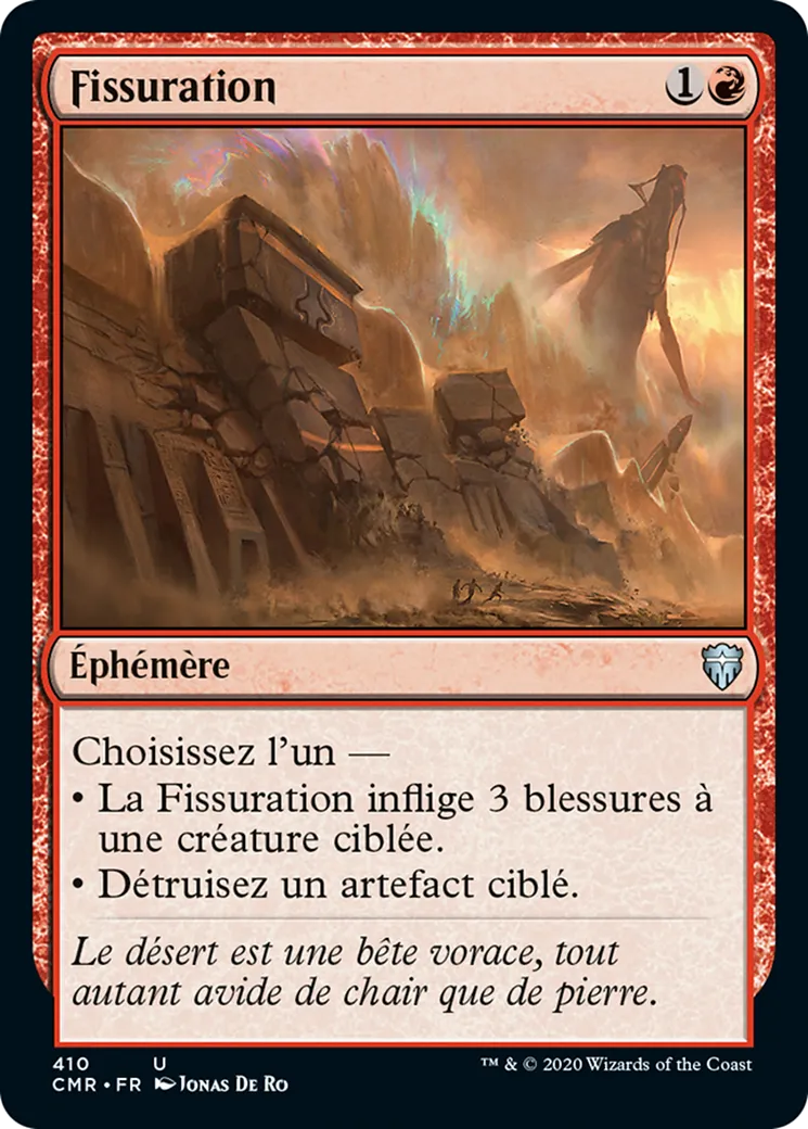 Fissuration — Commander Legends — Magic: The Gathering