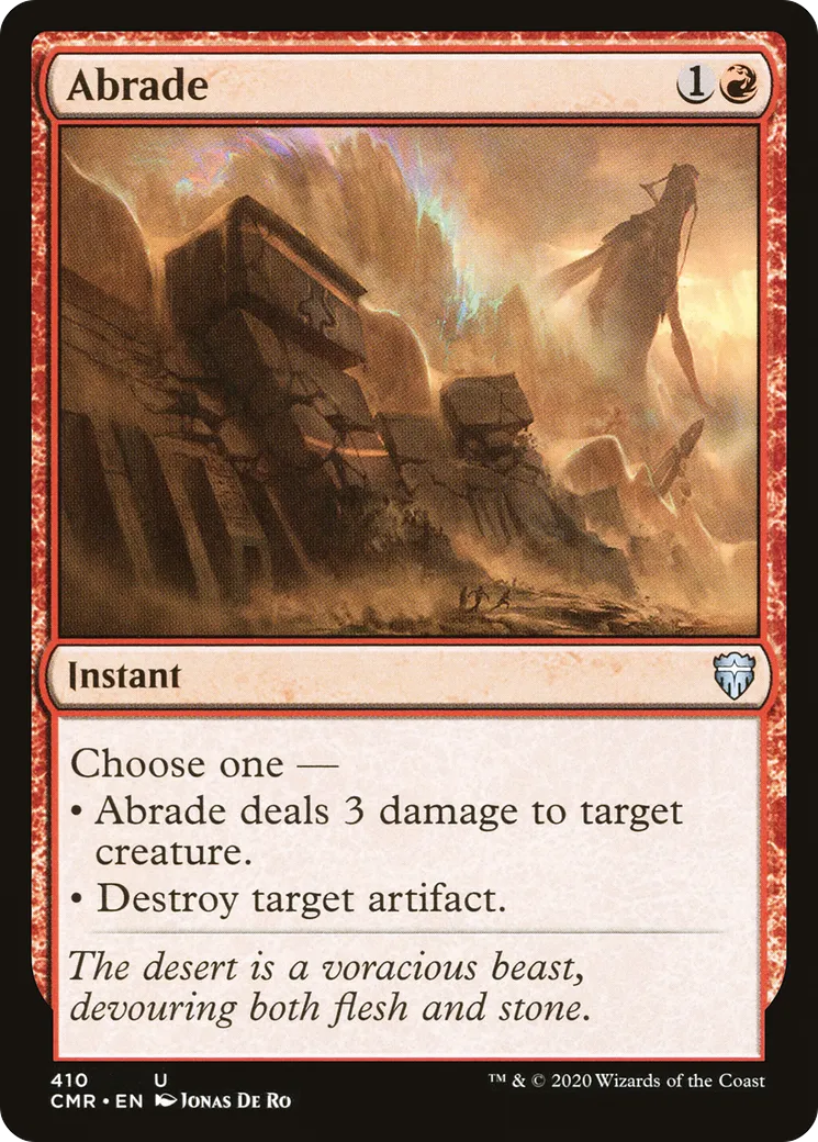 Abrade — Commander Legends — Magic: The Gathering