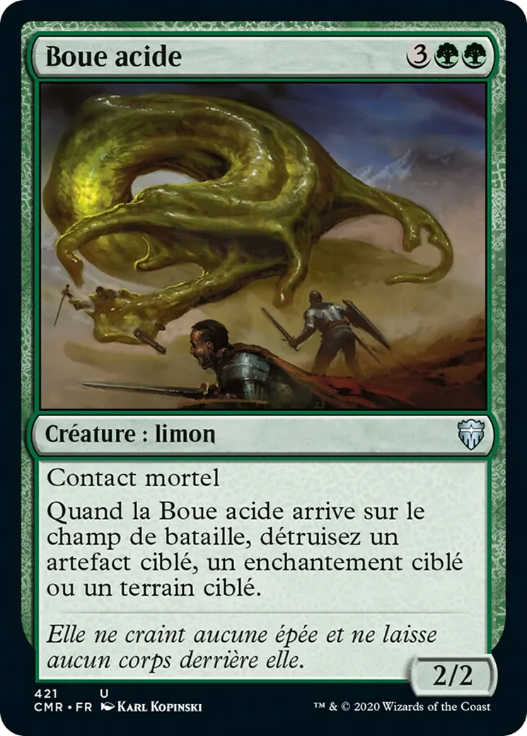 Boue acide — Commander Legends — Magic: The Gathering