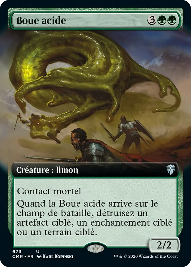 Boue acide — Commander Legends — Magic: The Gathering