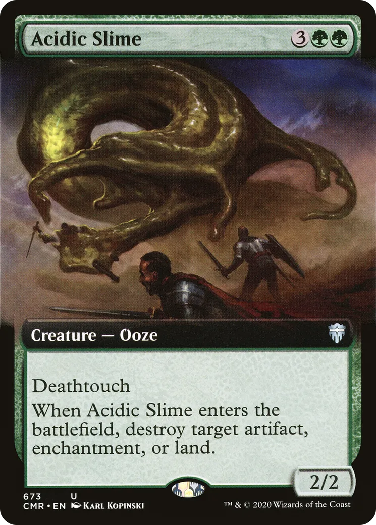 Acidic Slime — Commander Legends — Magic: The Gathering