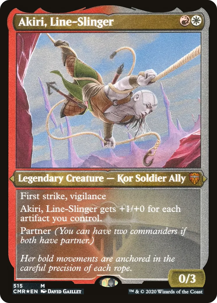 Akiri, Line-Slinger — Commander Legends — Magic: The Gathering