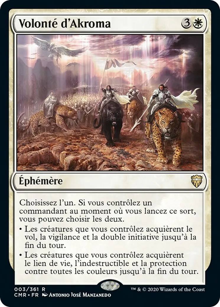 Volonté d'Akroma — Commander Legends — Magic: The Gathering