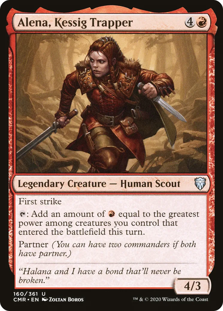 Alena, Kessig Trapper — Commander Legends — Magic: The Gathering