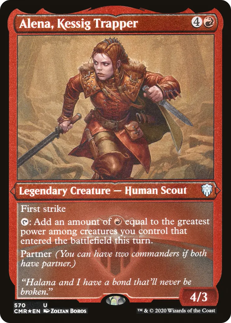 Alena, Kessig Trapper — Commander Legends — Magic: The Gathering