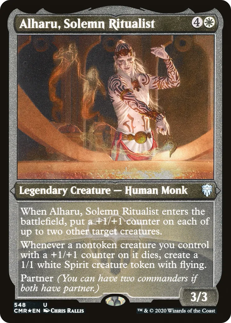 Alharu, Solemn Ritualist — Commander Legends — Magic: The Gathering