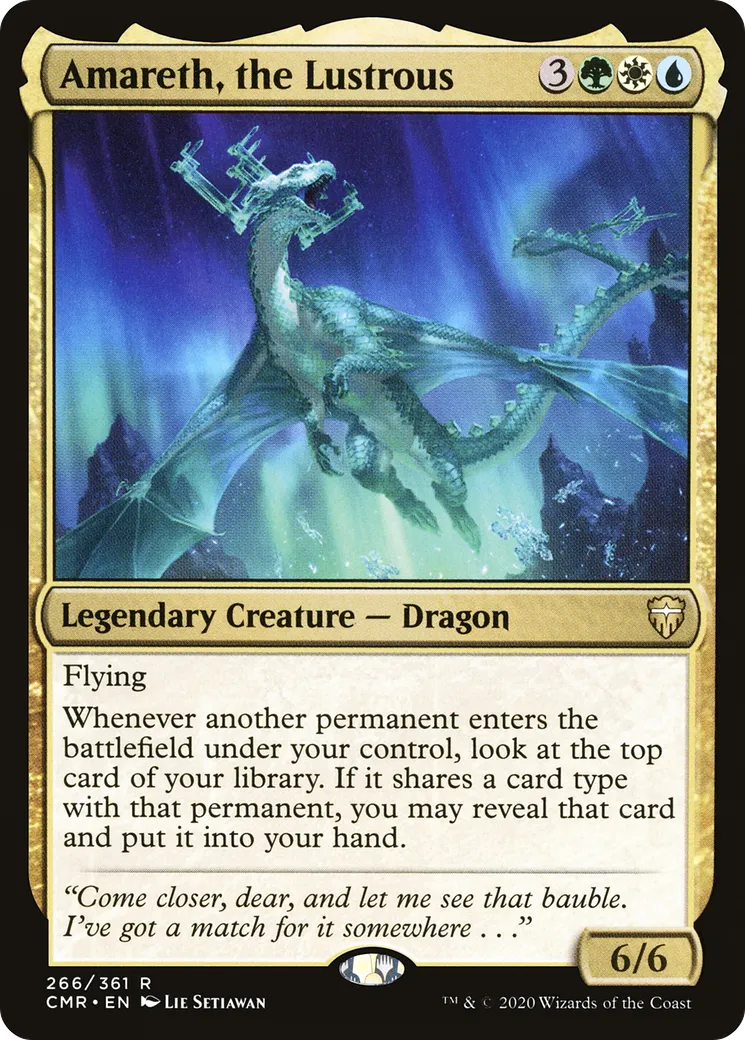 Amareth, the Lustrous — Commander Legends — Magic: The Gathering