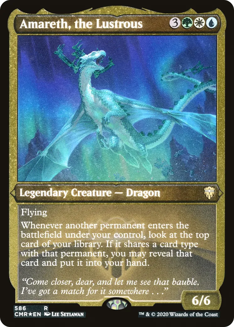 Amareth, the Lustrous — Commander Legends — Magic: The Gathering