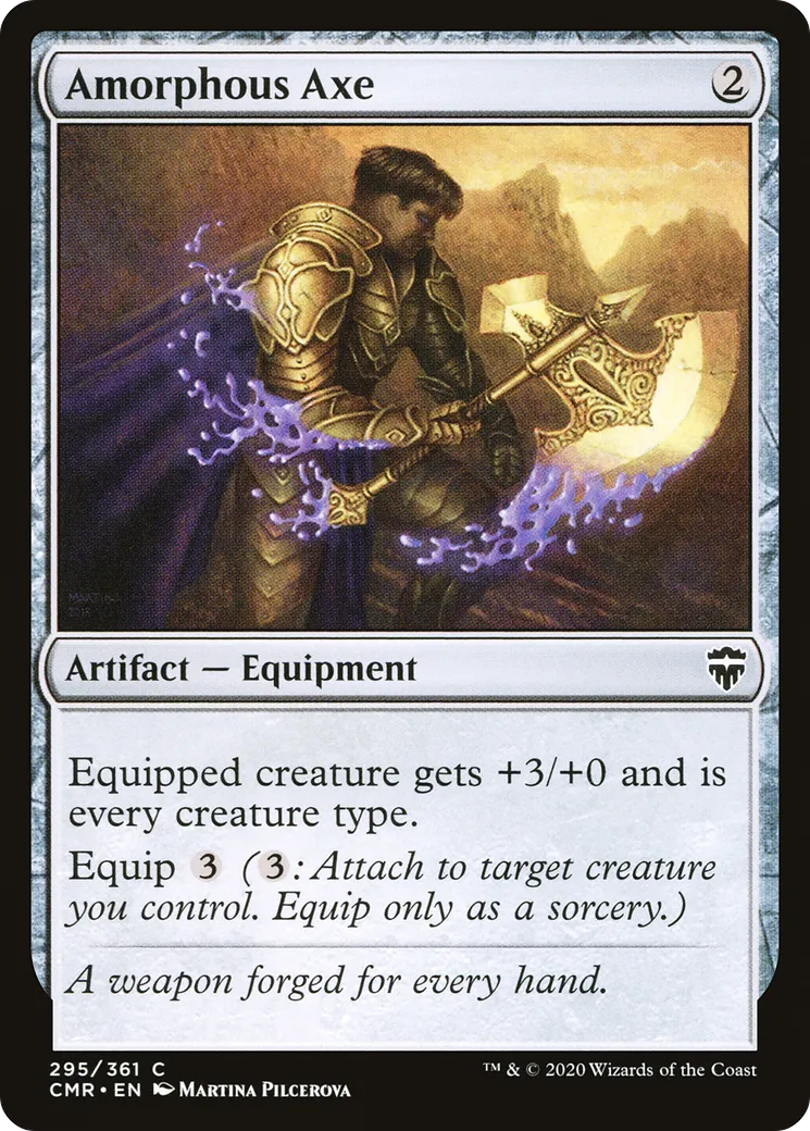 Amorphous Axe — Commander Legends — Magic: The Gathering