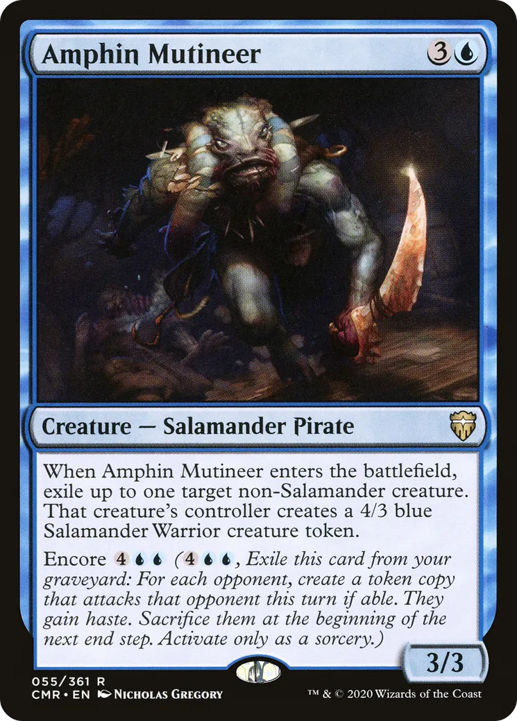 Amphin Mutineer — Commander Legends — Magic: The Gathering