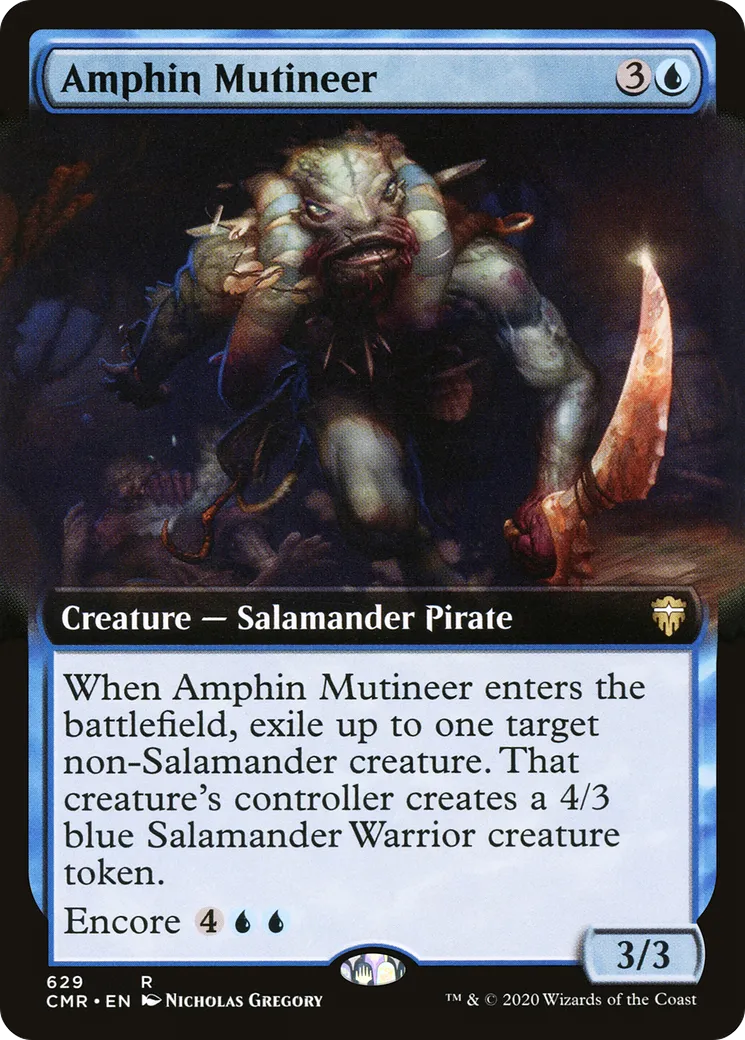 Amphin Mutineer — Commander Legends — Magic: The Gathering