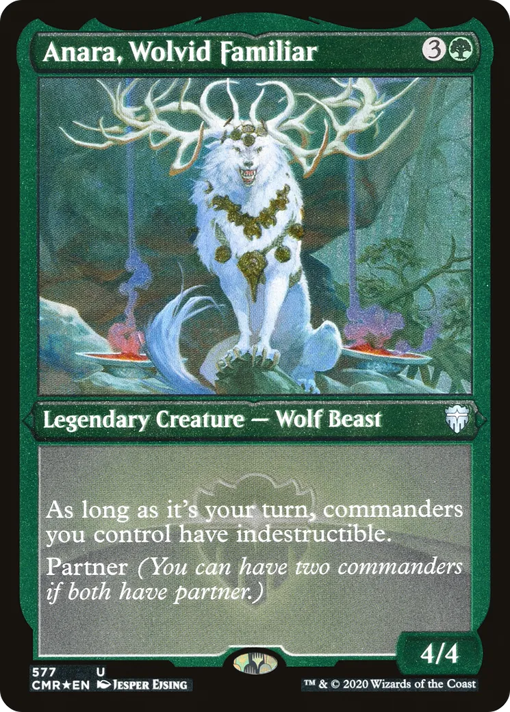 Anara, Wolvid Familiar — Commander Legends — Magic: The Gathering