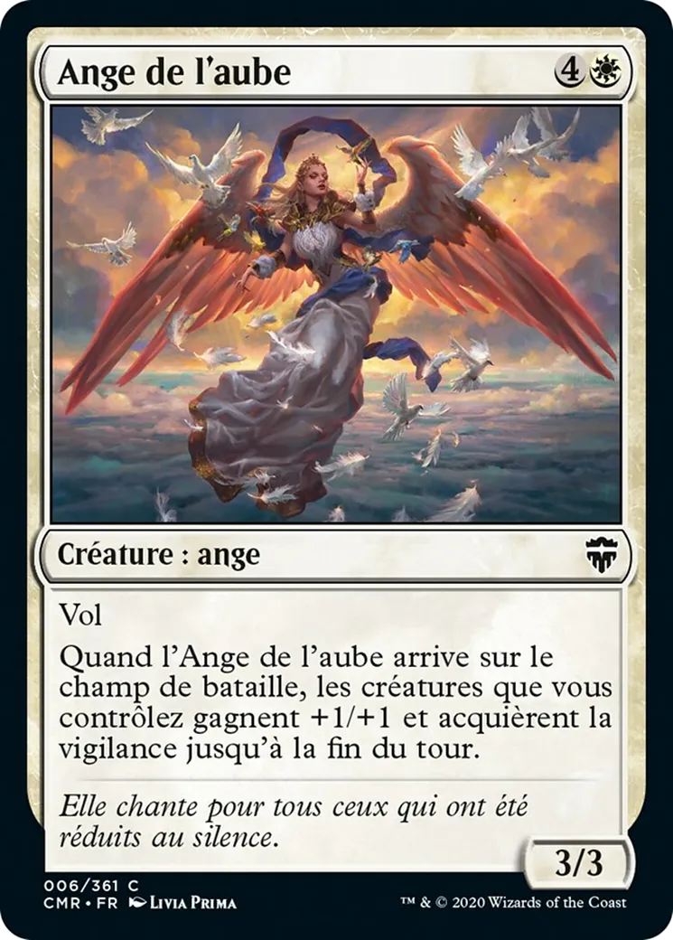 Ange de l'aube — Commander Legends — Magic: The Gathering