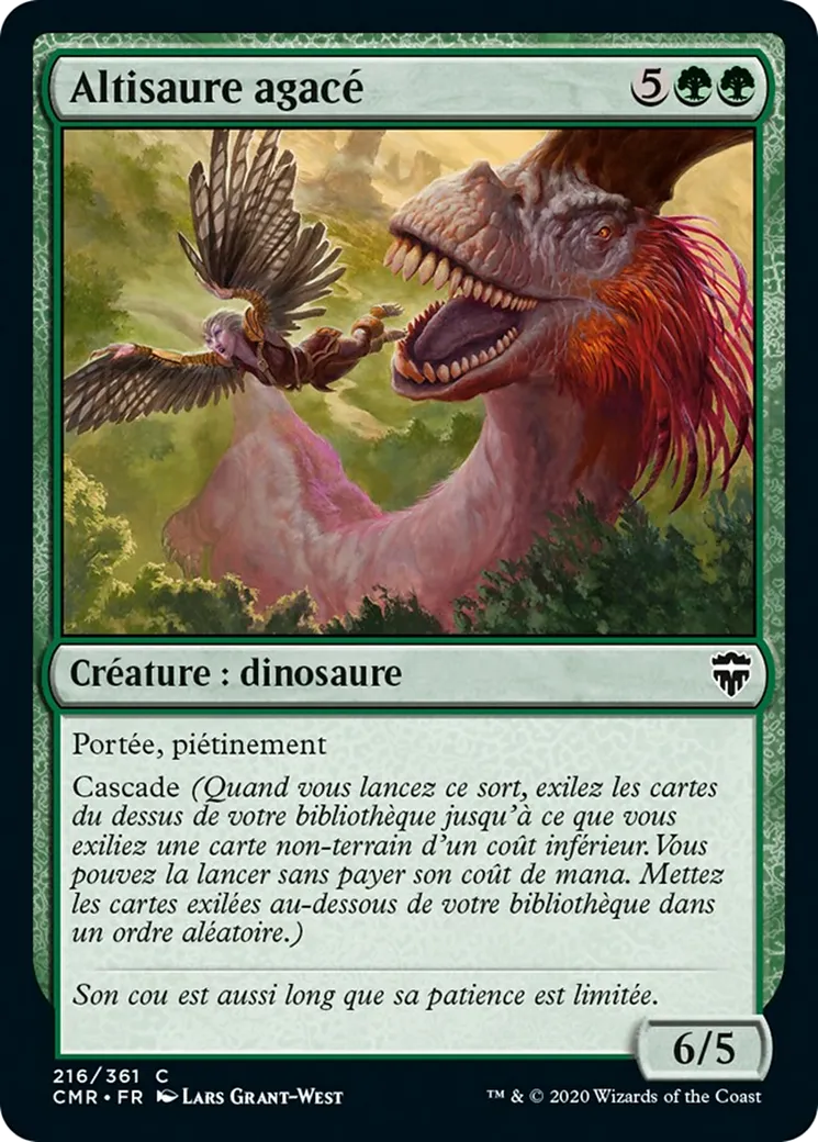 Altisaure agacé — Commander Legends — Magic: The Gathering