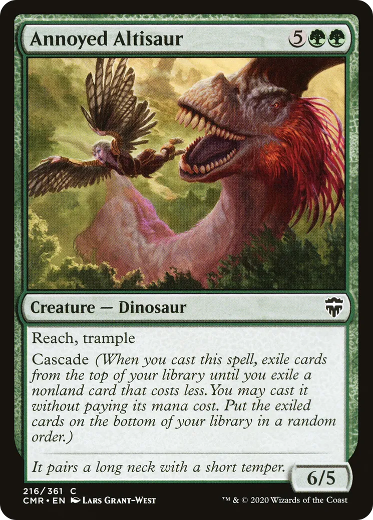 Altisaure agacé — Commander Legends — Magic: The Gathering