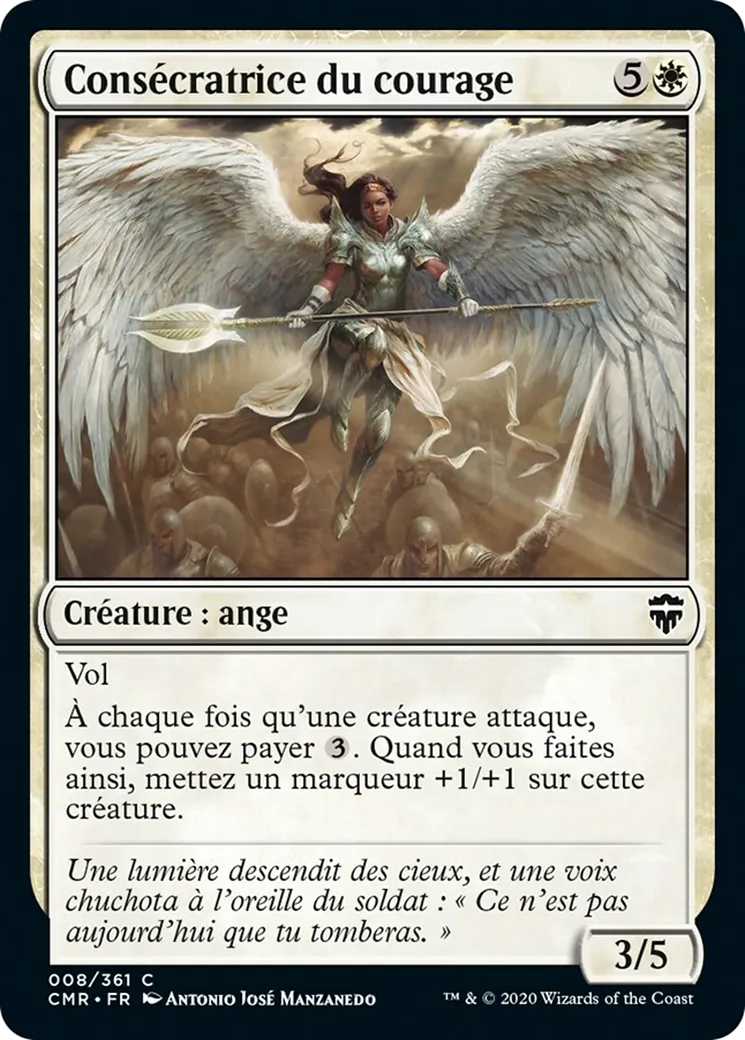 Consécratrice du courage — Commander Legends — Magic: The Gathering