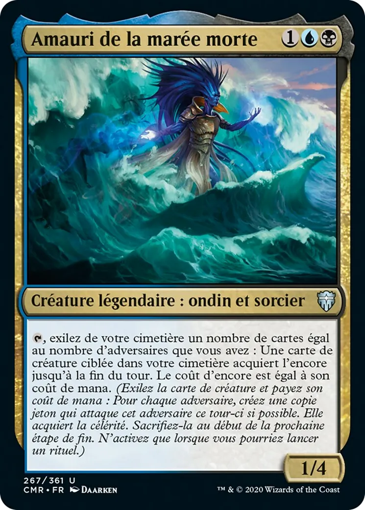 Amauri de la marée morte — Commander Legends — Magic: The Gathering