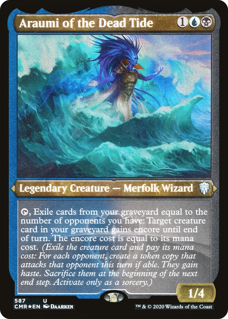 Araumi of the Dead Tide — Commander Legends — Magic: The Gathering