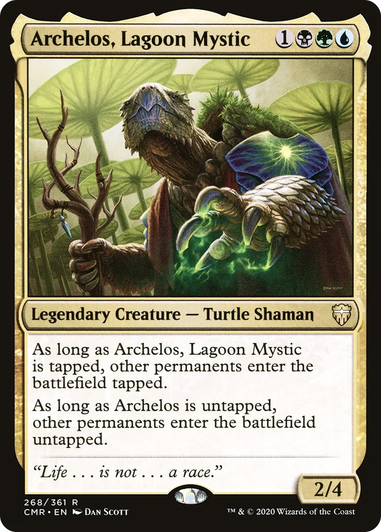 Archelos, mystique du lagon — Commander Legends — Magic: The Gathering
