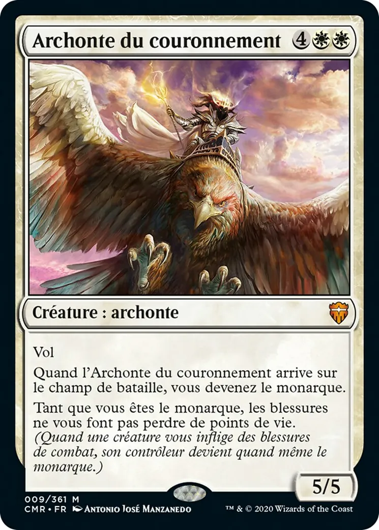Archonte du couronnement — Commander Legends — Magic: The Gathering