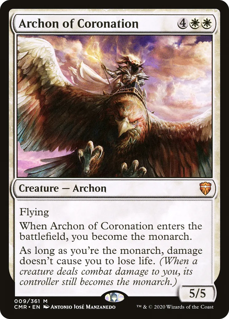 Archon of Coronation — Commander Legends — Magic: The Gathering