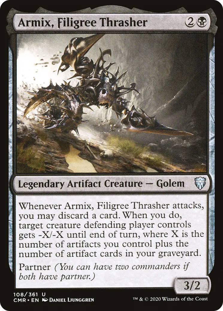 Armix, Filigree Thrasher — Commander Legends — Magic: The Gathering