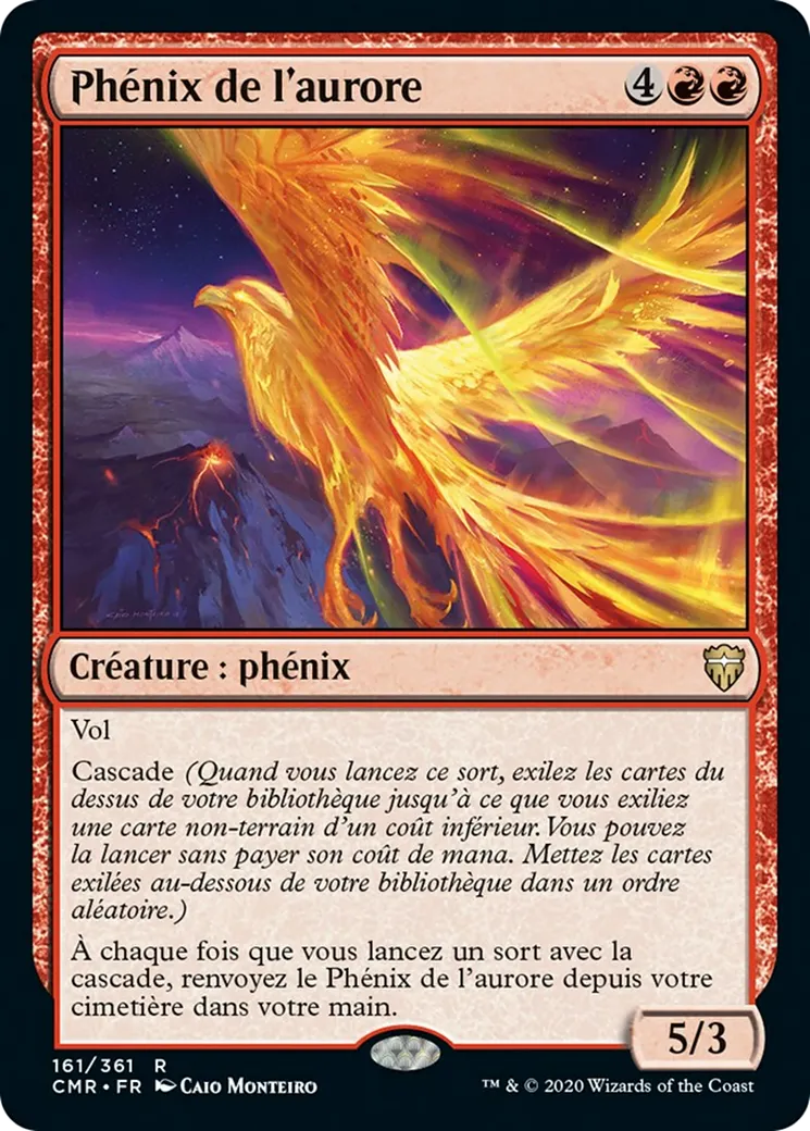 Phénix de l'aurore — Commander Legends — Magic: The Gathering
