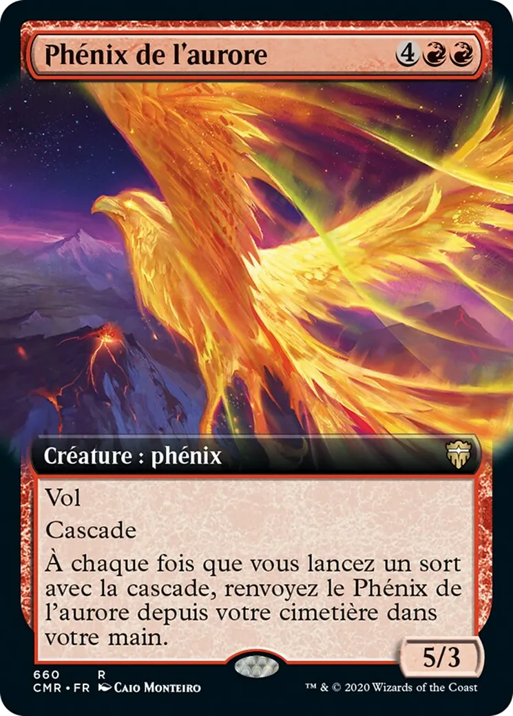 Phénix de l'aurore — Commander Legends — Magic: The Gathering
