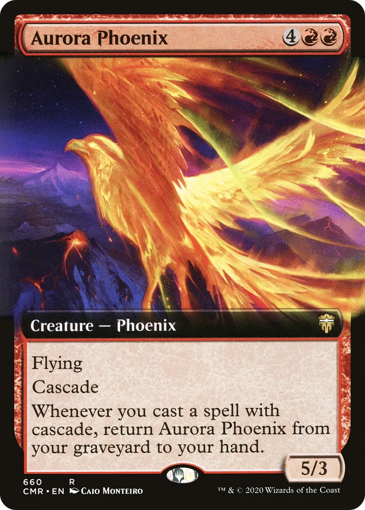 Aurora Phoenix from Commander Legends - Magic: The Gathering