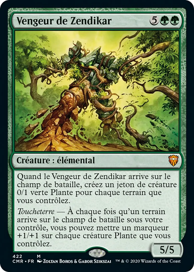 Vengeur de Zendikar — Commander Legends — Magic: The Gathering